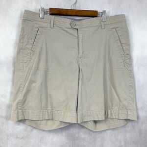 Riders‎ By Lee Womens Khaki Shorts 16W Stretch Utility Y2K Classic Core Walking